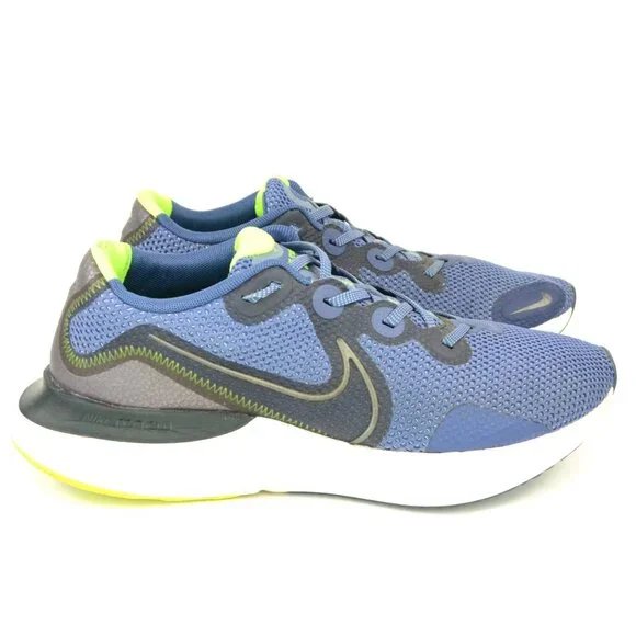 Nike Renew Men's Size 10 Blue & Gray Mesh Athletic Running Sneakers CK6357-400 - Picture 3 of 10
